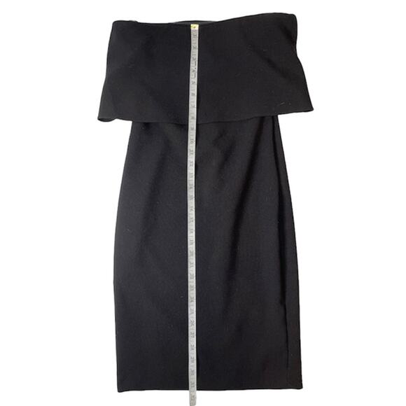 Likely Driggs Strapless Bodycon Black Midi Dress Size 2 - Picture 11 of 12